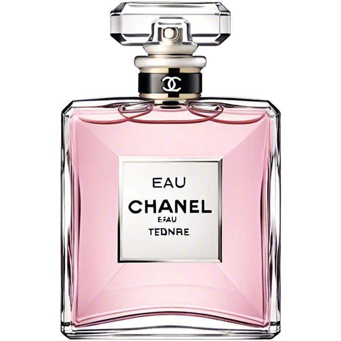 Chanel eau tendre round emoji