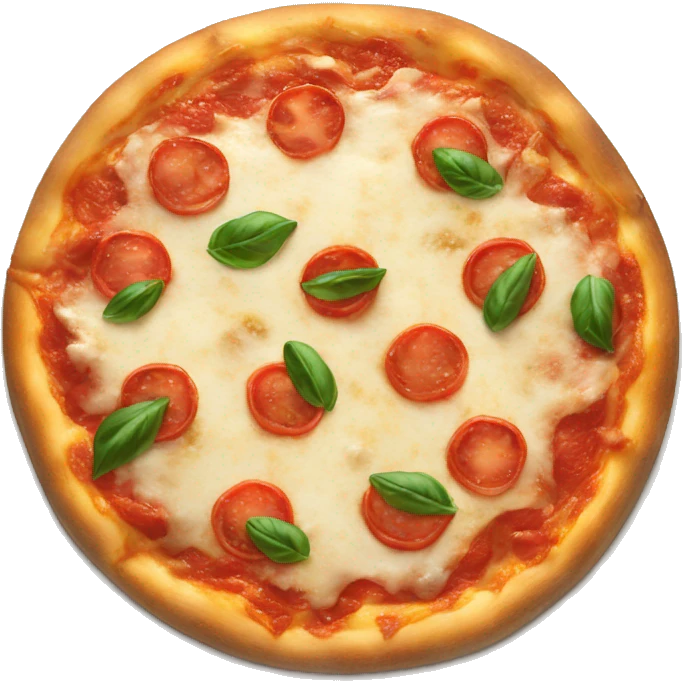 Margherita pizza emoji