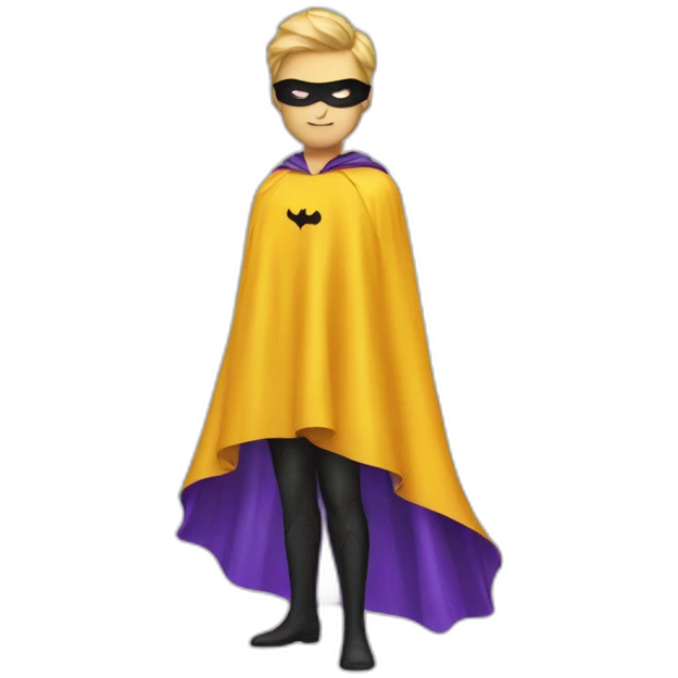 superhero cape emoji