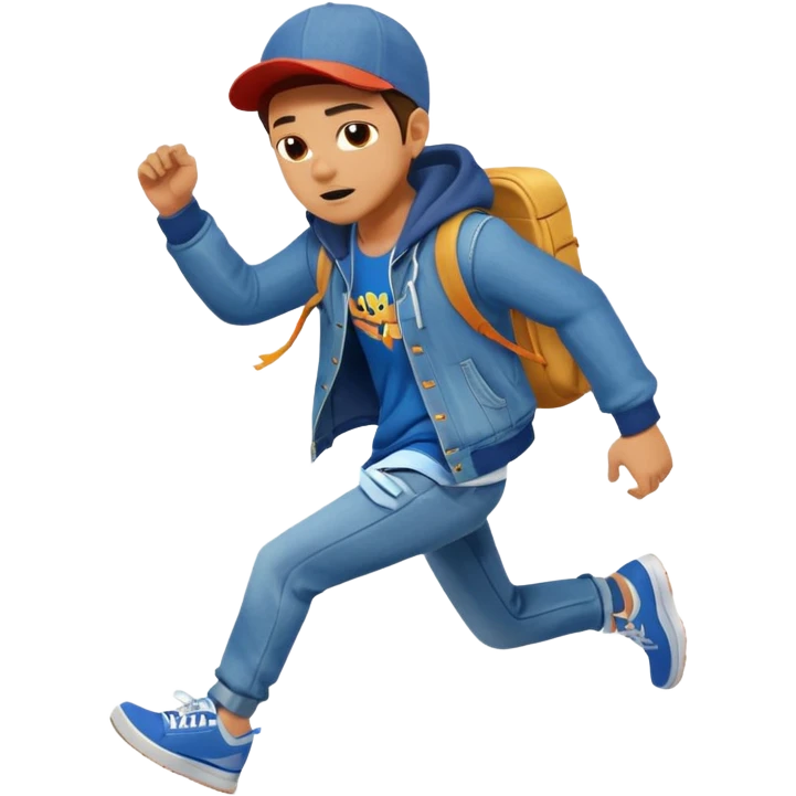 Subway surfers jake full body running  emoji