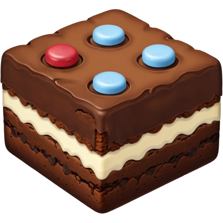 brownie emoji