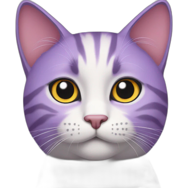 purple cat emoji