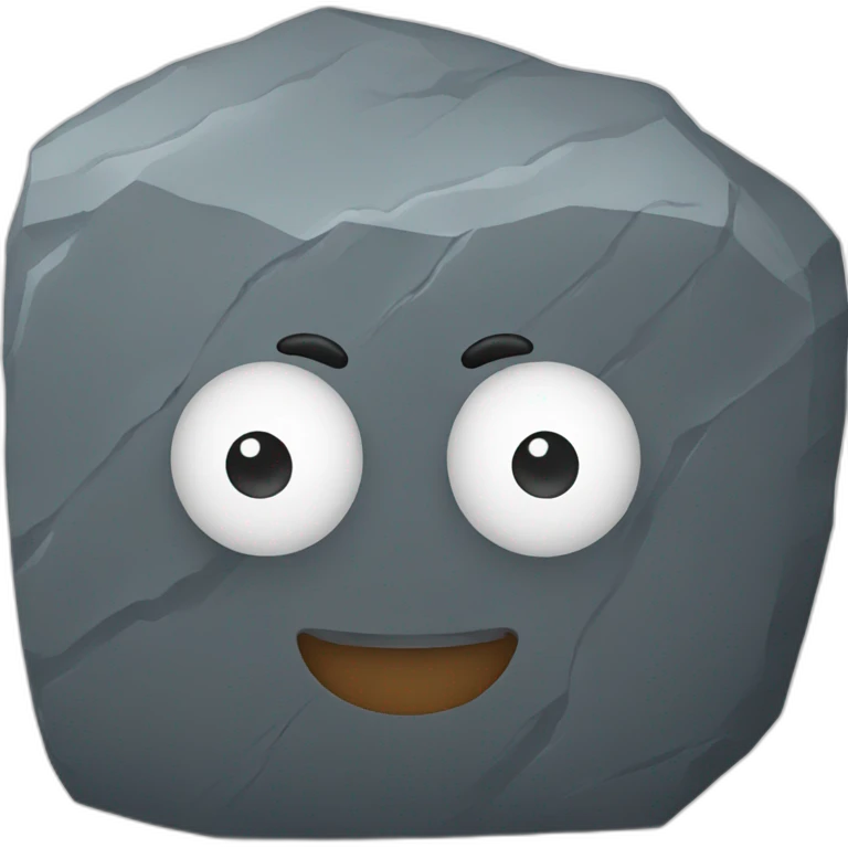 Rock emoji