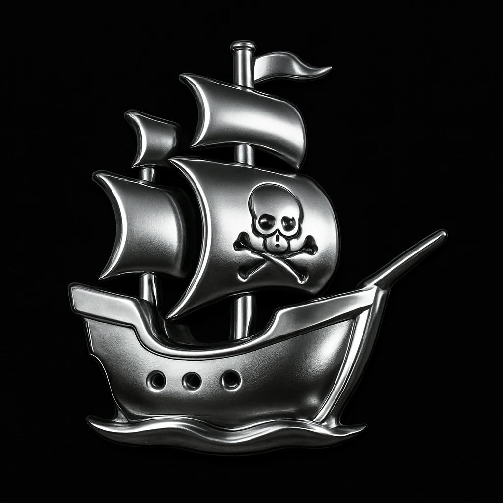 pirate ship emoji