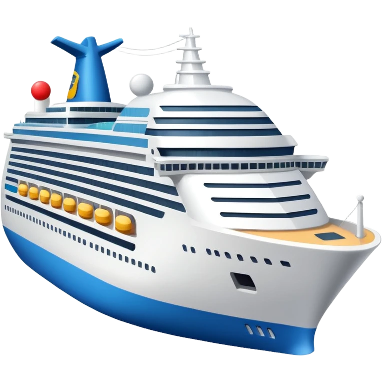 Cruise ship  emoji