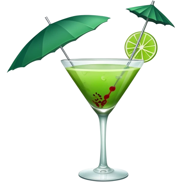 Zombie drink emoji