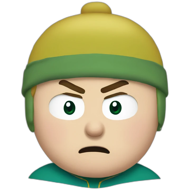 Eric cartman angry emoji