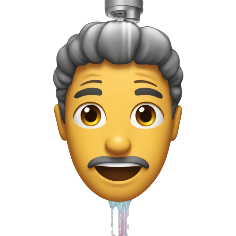 Hot shower  emoji