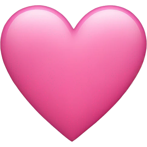 Pink heart emoji emoji