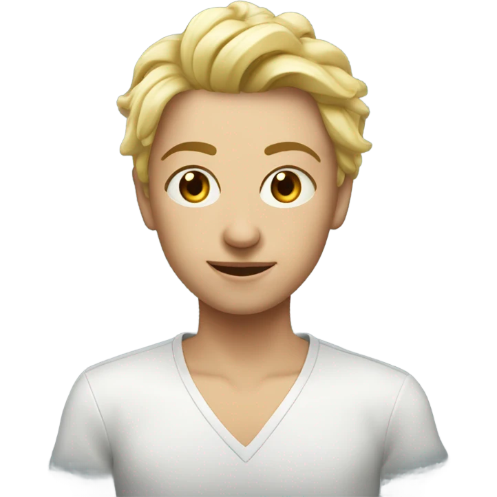 замріяна дівчина emoji