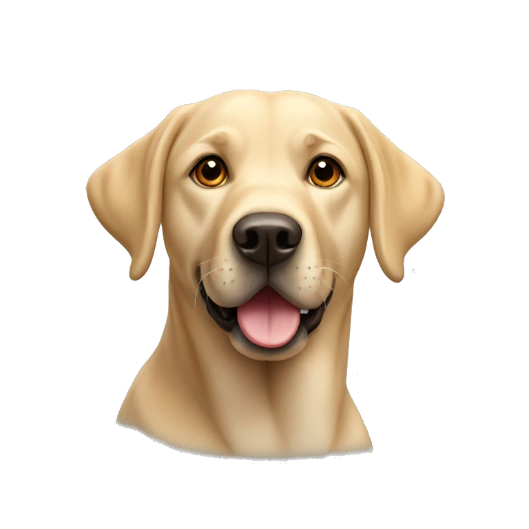 Labrador retriever emoji