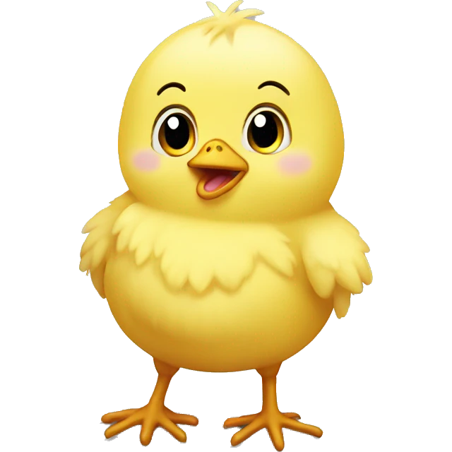 baby chick confused emoji