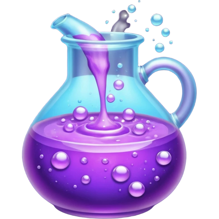 purple potion emoji