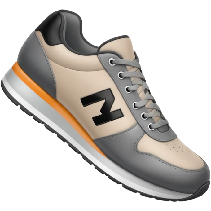  a human foot wearing a sneaker, fully visible, stepping firmly on the ground, leaving a clear shoe print under the sole. Rounded, glossy, smooth, soft shadows, white background.



 emoji