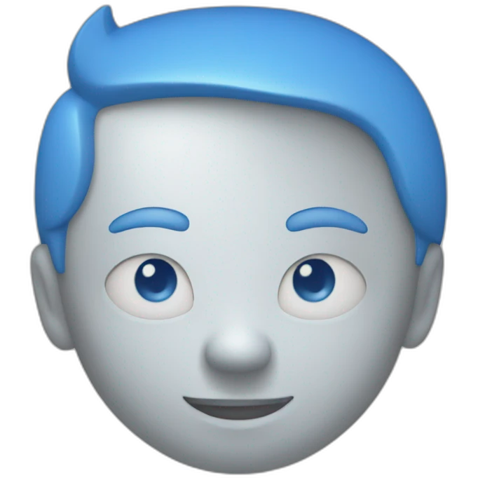 Mark it right in blue emoji