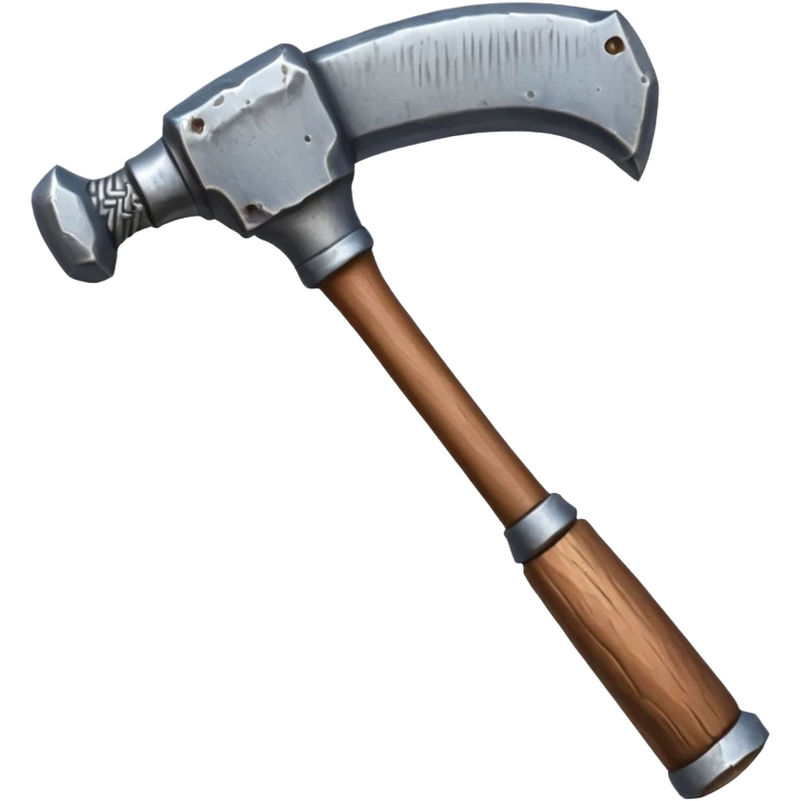 Medeival smithing hammer emoji