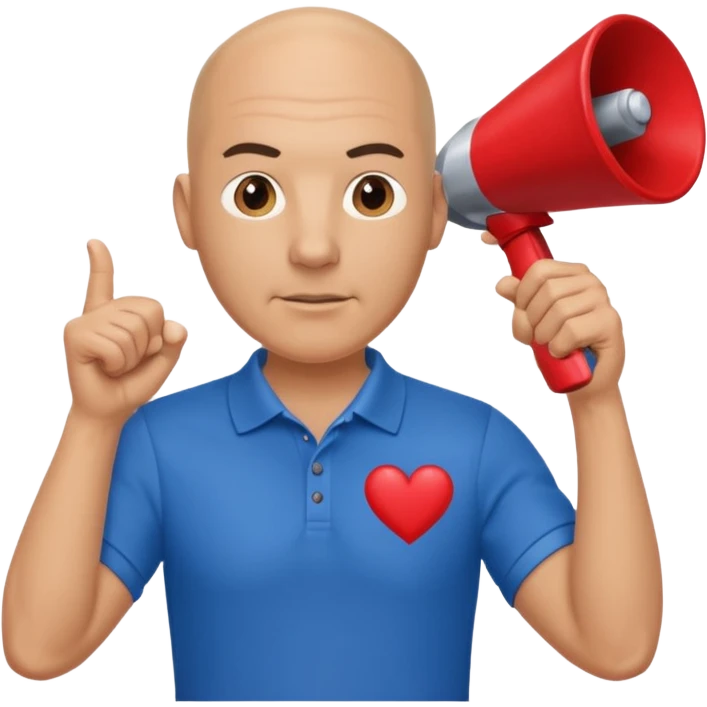 no hair rowing coach emoji