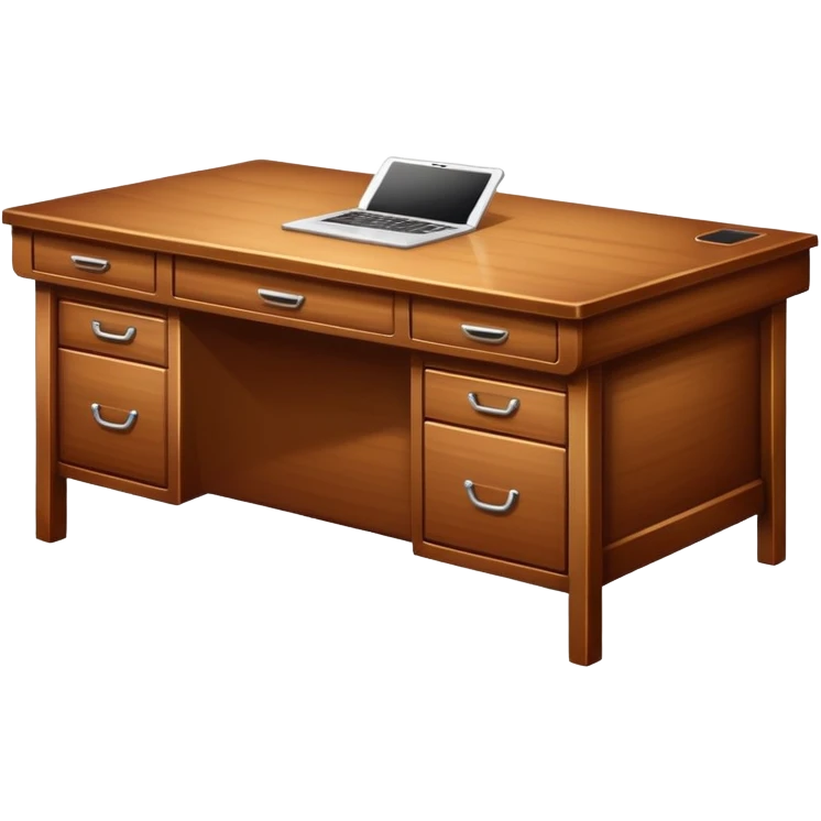 wooden desk emoji