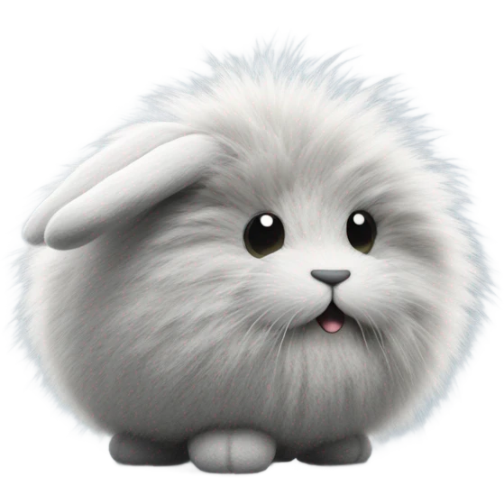 Lint dust bunny emoji