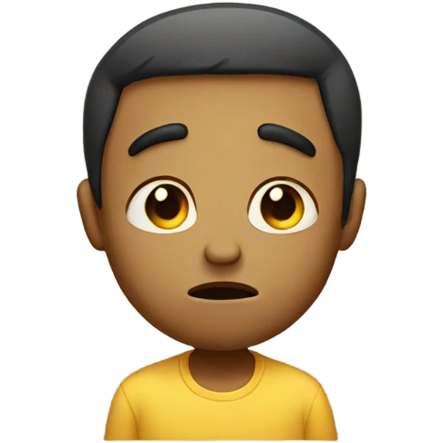 Half sad half happy emoji emoji