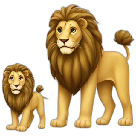 iran flag lion and son emoji