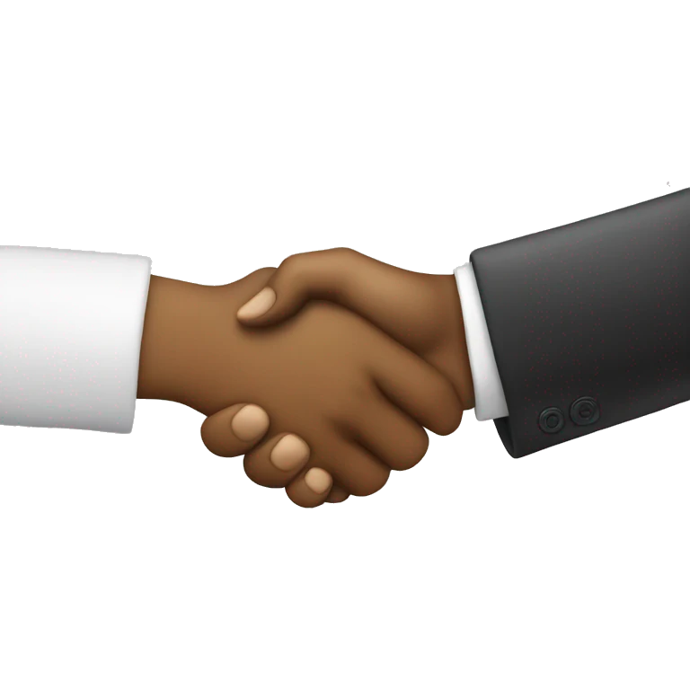 dap handshake with friend girl emoji