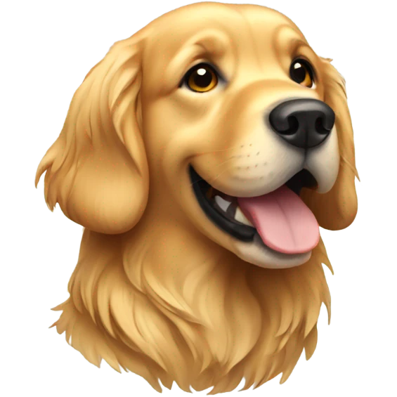 Golden retriever  emoji