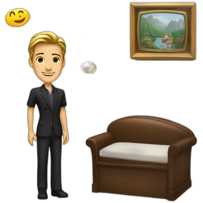 Suite for life emoji