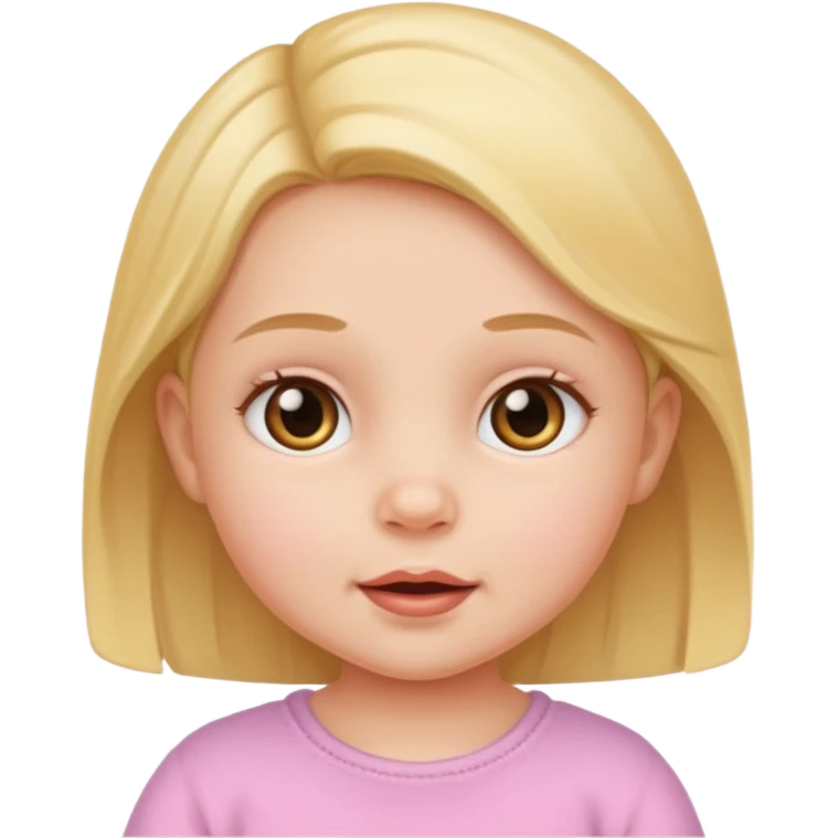 Baby girl emoji