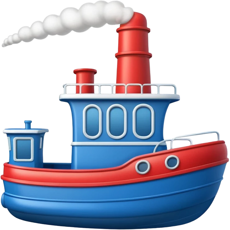 cute tugboat emoji emoji