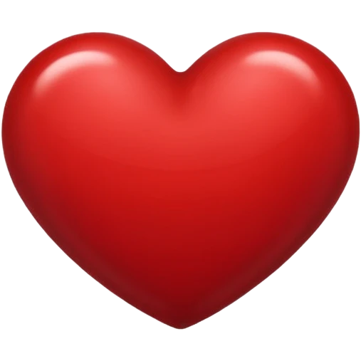 Dark red heart emoji  emoji