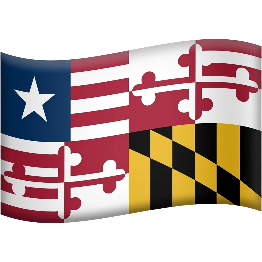 Please make a Maryland (Liberia provinces/states) Flag emoji