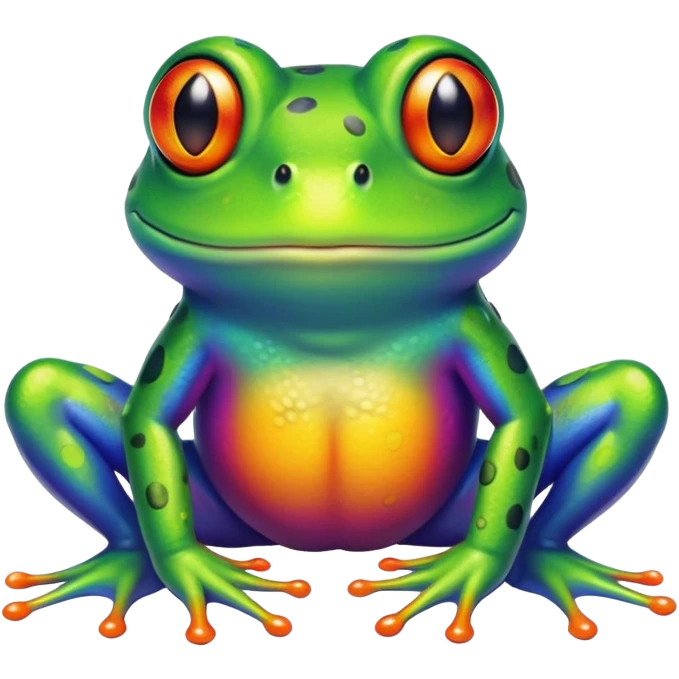 slay gay frog emoji