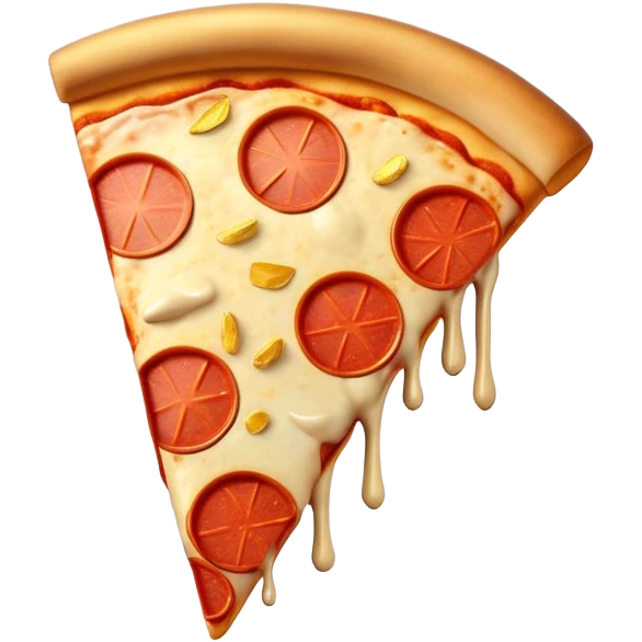 Pizza with gold bars emoji