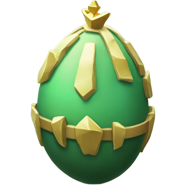 dofus game egg green with crown emoji