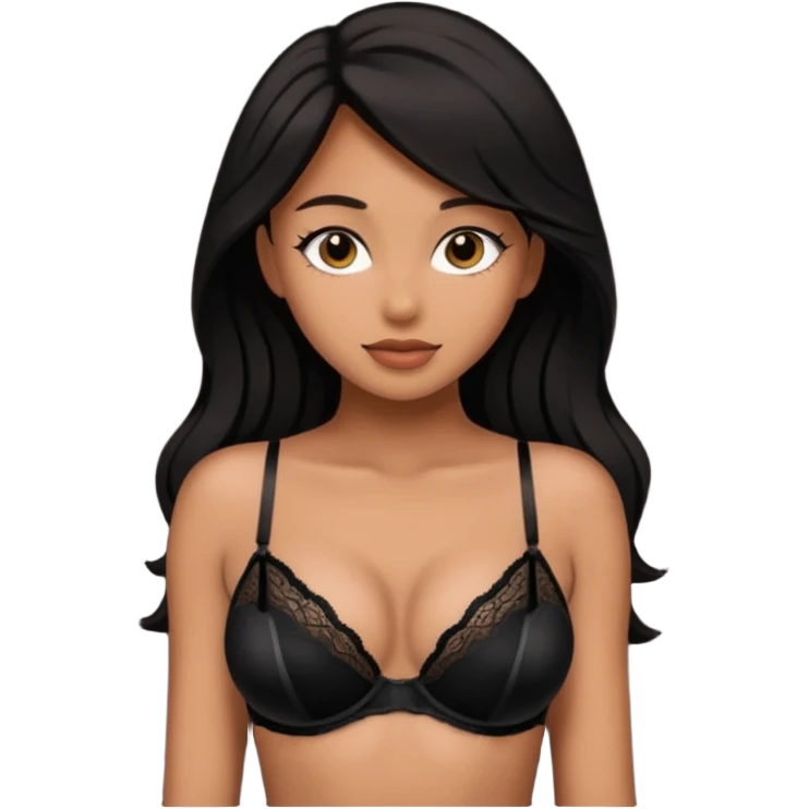 Use Person in photo in sexy lingerie  emoji