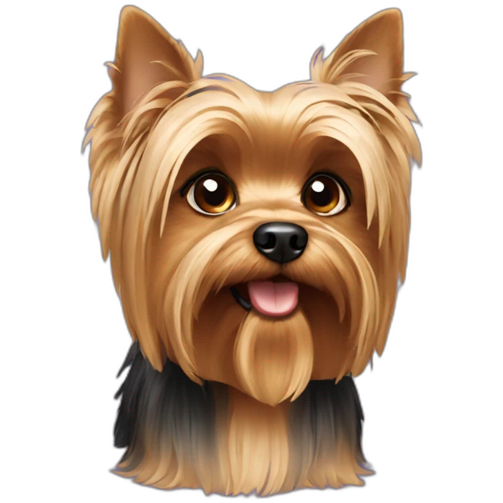 dog Yorkshire Terrier emoji