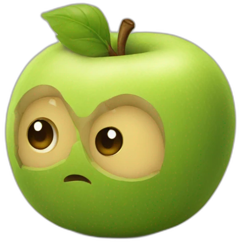 Pomme volantes emoji