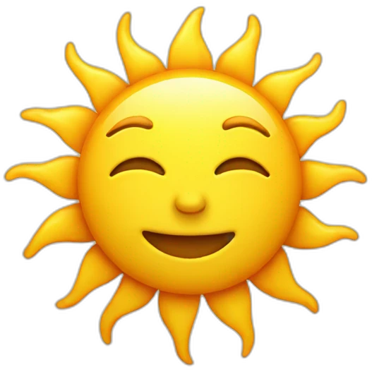 sun emoji