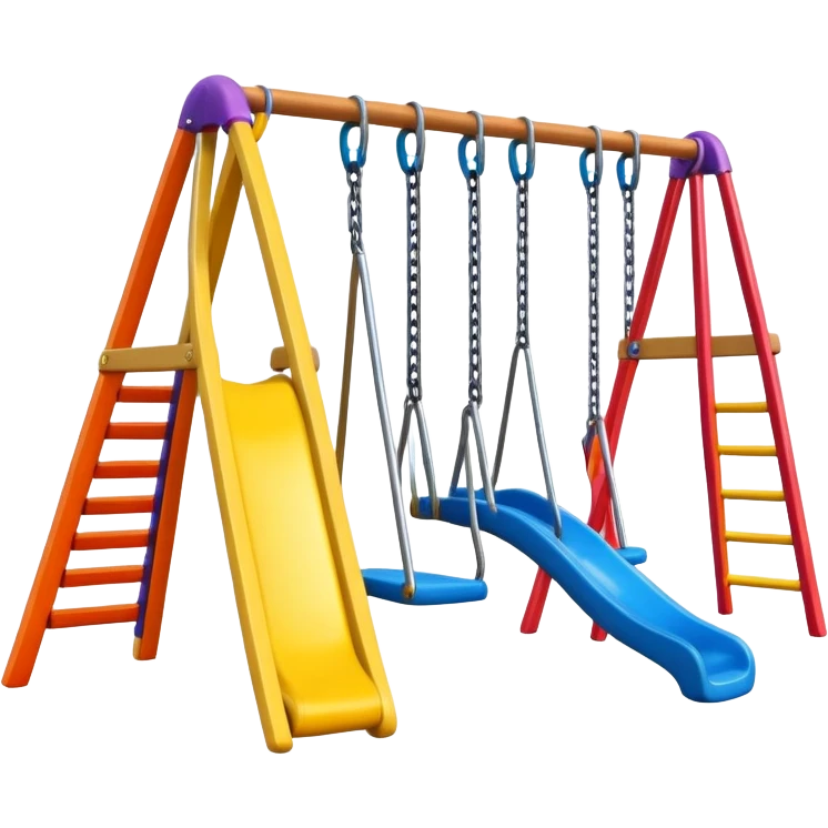 swing set at the playground emoji