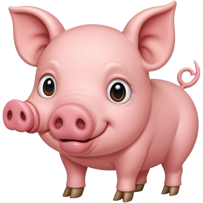 mythical pig emoji