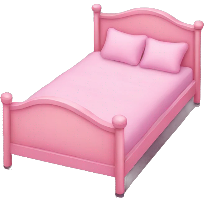 pink bed emoji