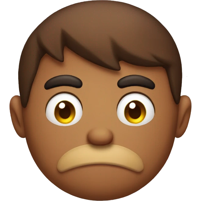 Sad goomba emoji