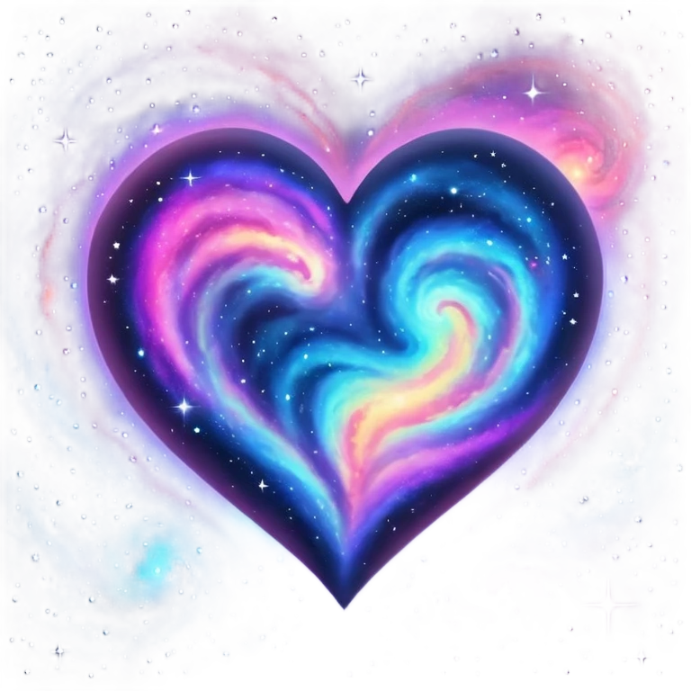 galaxy heart  emoji