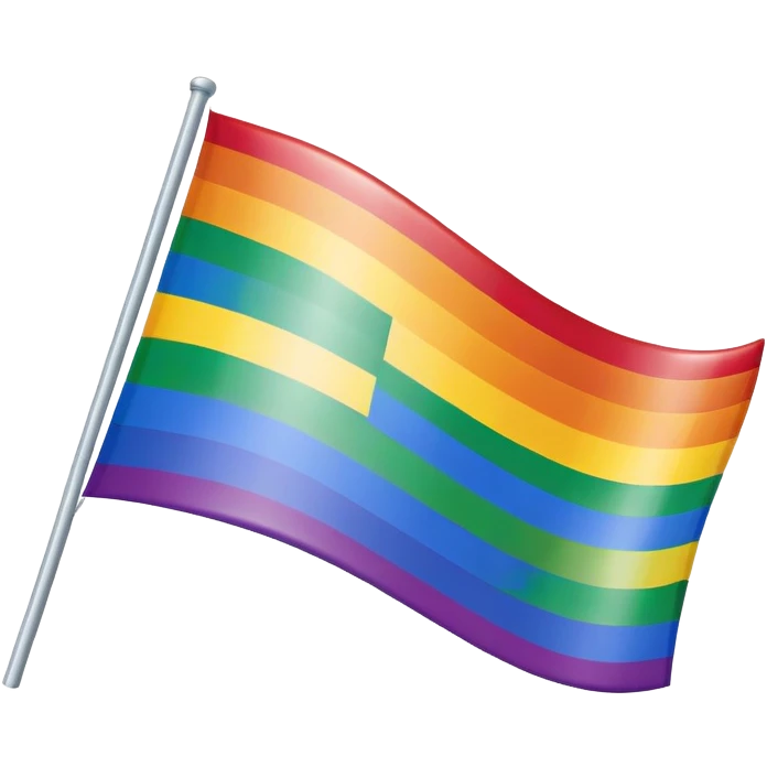 LGBTQ pride flag emoji