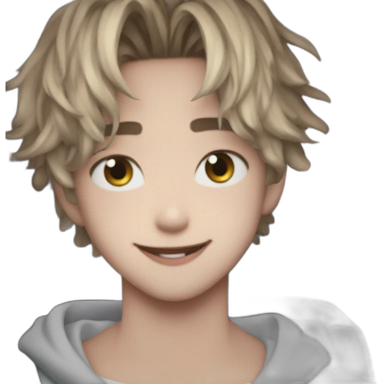Felix de stray kids emoji