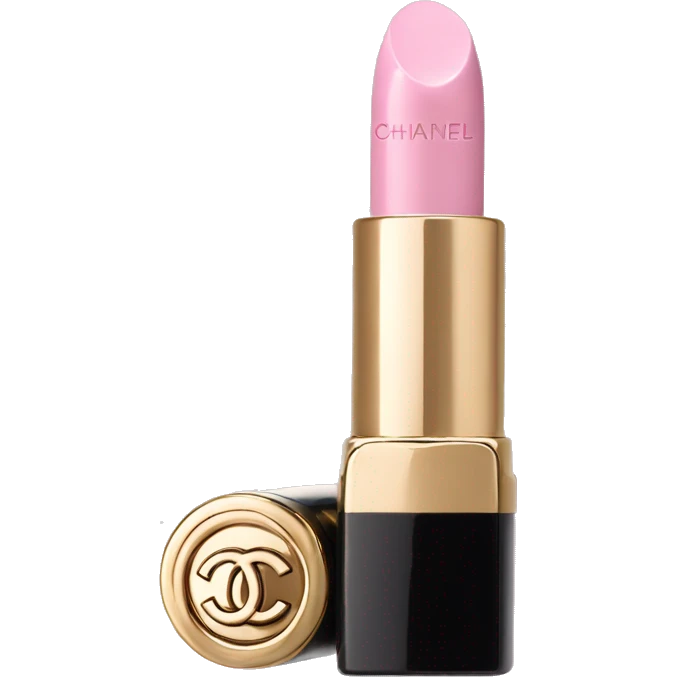 pastel pink chanel lipstick emoji