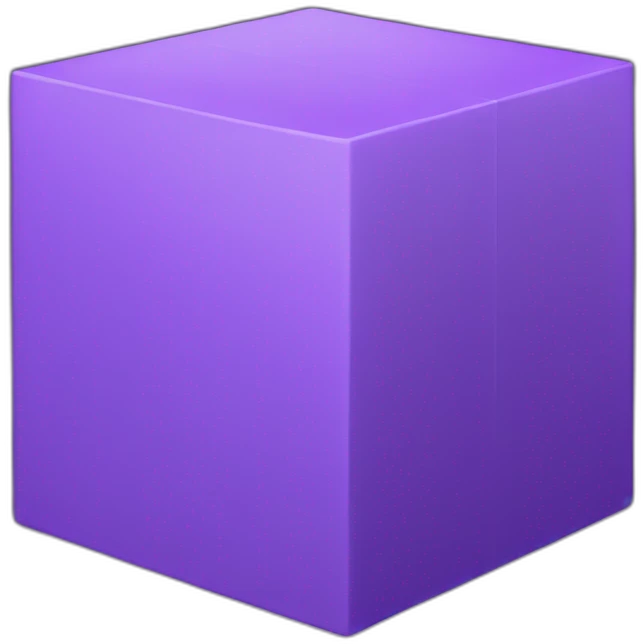 3d box purple emoji