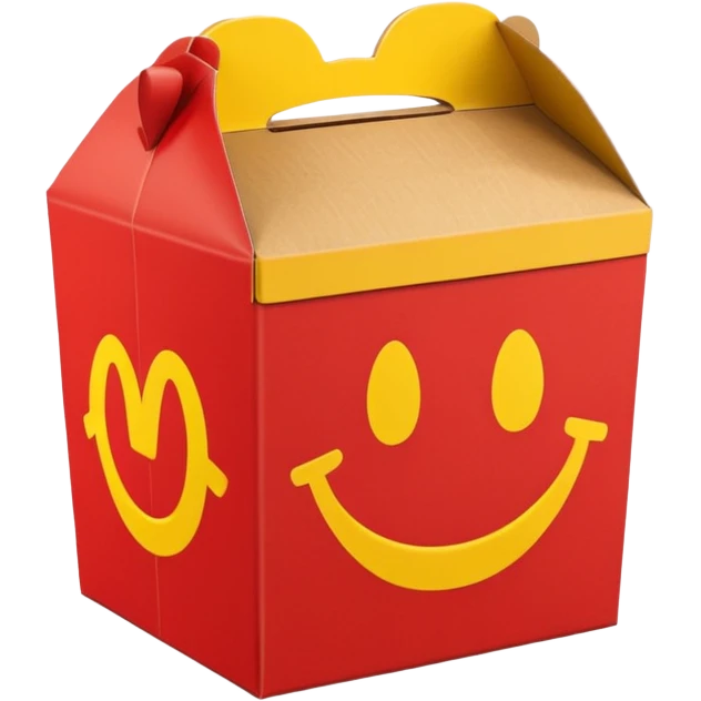 McDonald happy meal emoji