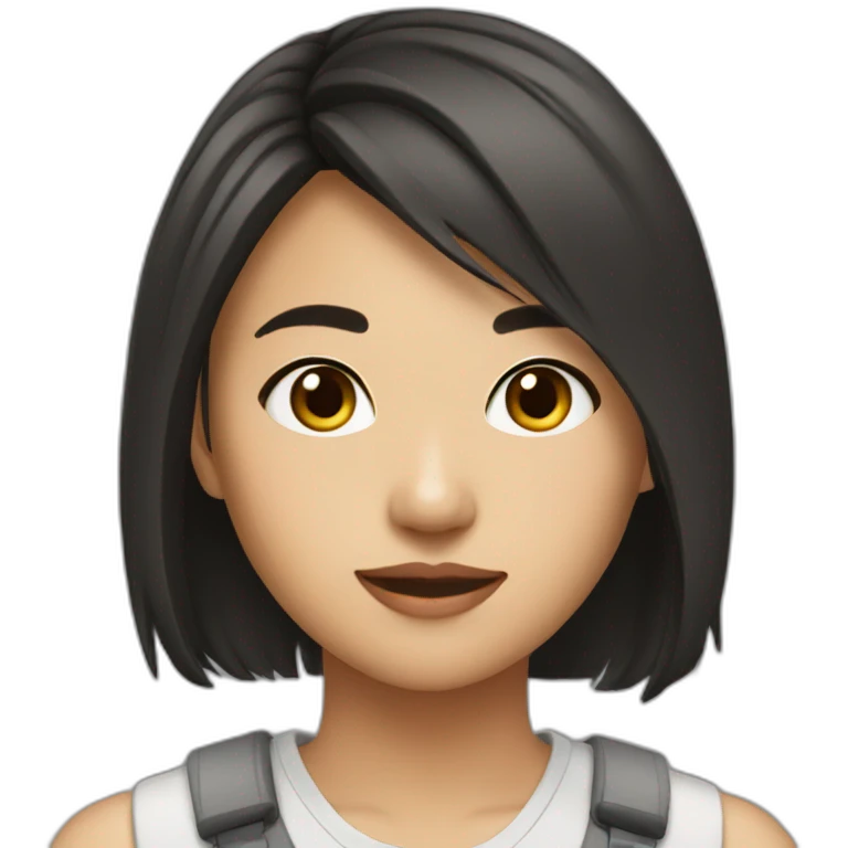 Asian Girl Crush emoji